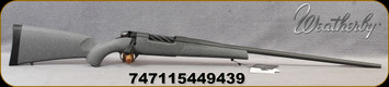 Weatherby - 7mmRemMag - Mark V Hunter - Granite Speckle Mark V Advanced Polymer Stock/Cobalt Cerakote, #2 Contour, 26"Threaded Barrel, 3+1 round capacity, Mfg# MHU01N7MMRR6T