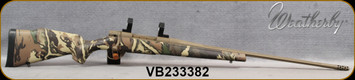 Used - Weatherby - 240Wby - Vanguard First Lite - First Lite Fusion Camo Synthetic Stock/FDE Cerakote, 24"#2 Contour Fluted Barrel w/Accubrake, Adj. Match Quality Two-Stage Trigger, 30mmTalley Rings - c/w orig.box