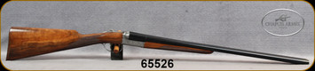 Chapuis Armes - 12Ga/3"/28" - UGP Classic - S/S - Extractors - Grade AA Select Walnut Straight English-style Stock w/Splinter Forend/Fine english scroll engraving/Blued Barrels, Mfg# 2M1BX7CIDA-S06, S/N 65526