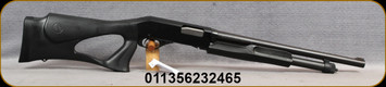 Stevens - 12Ga/3"/18.5" - Model 320 Security - Pump Action Shotgun - Black Synthetic Thumbhole Stock/Matte Black Finish, 5 Round Capacity, Front Bead Sight, Mfg# 23246