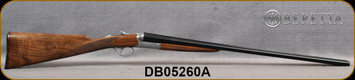 Beretta - 20Ga/3"/28" - Model 486 Parallelo Floral - SxS - Grade AA Walnut English Grip Stock/Floral Engraved Receiver/Blued Barrel, 5pcs.Mobil Chokes, 10x5.5Rib, Mfg# A5Y186BC4AAD10, S/N DB05260A