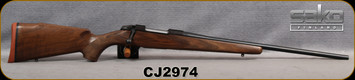 Sako - 308Win - Model 85 S Hunter - Bolt Action Rifle - Oil-Finish Walnut Stock/Blued Finish, 22.4"Barrel, Single Stage Trigger, 1:11"Twist, 5 round detachable box magazine, Mfg# SAV29H61A/JRS1A16, S/N CJ2974