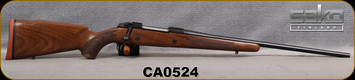Sako - 9.3x62 - Hunter - Bolt Action Rifle - Oil-Finish Walnut Stock/Blued, 22.4"Barrel, 1:14"Twist, 5+1Capacity, Single Stage Trigger, Mfg# SAW40H61A, S/N CA0524