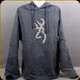 Browning - Carter Hoodie - Heather Navy - Med - A000553540103