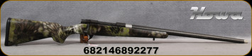 Howa - 6.5Creedmoor - M1500 Carbon Elevate - Long Action Rifle - Carbon Fiber Kryptek Altitude finish/Blued, 24"Carbon Wrapped, Threaded barrel, 4 rd Hinged Floorplate, Mfg# HCE65CKAC