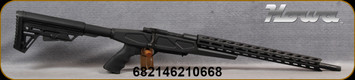 Howa - 223Rem - 1500 Mini Action Chassis Rifle - Bolt Action Rifle - Black Aluminum Chassis w/Adjustable LOP & Hogue Pistol Grip/Black Cerakote, 20"Threaded(1/2x28) Barrel, 5rd detachable magazine, Mfg# HCRMA0004BLK