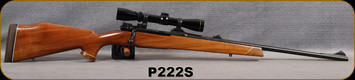 Consign - Parker Hale - 308NormaMag - Safari Super - Select Walnut Monte Carlo Stock/Blued, 22"Barrel, only 200rds fired - c/w Leupold VXIIc, 2x7, Duplex Reticle