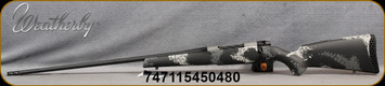 Weatherby - 240WbyMag - Mark V Backcountry 2.0 Ti - LH - Peak 44 Blacktooth Carbon fiber w/Grey & White sponge pattern accents/Graphite Black Cerakote, 24"#1MOD Threaded Barrel, 4+1 Capacity, Mfg# MBT20N240WL6B