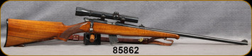 Consign - BRNO - 22LR - Model 1 - Select Walnut Stock w/Schnabel Forend/Blued Finish, 23"barrel, c/w Weaver, K3 60-C, Crosshairs reticle, leather sling