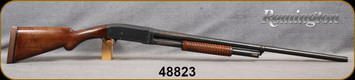 Consign - Remington - 12Ga/30" - Model 10 - Pump Action Shotgun - Walnut Prince of Wales Stock w/Corn-Cob forend/Blued Finish, Bead front sight