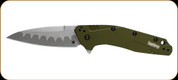 Kershaw - Dividend - 3" Blade - CPM D2, N690 - Olive 6061-T6 Aluminum Handle - 1812OLCB