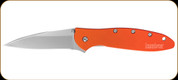Kershaw - Leek - 3" Blade - 14C28N - Orange 6061-T6 Aluminum Handle - 1660OR