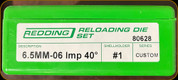 Redding - Full Length Sets - 6.5mm-06 Imp 40° - Custom - 80628