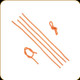 Allen - Reflective Flagging Cord - 10" - Orange - 6pk - 456