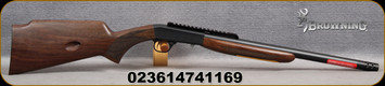 Browning - 22LR - SA-22 Challenge - Semi-Auto -  Raised Comb Grade I American walnut stock/Matte Blued, 16.25"fixed bull barrel, Picatinny scope base, Mfg# 021024102 - STOCK IMAGE
