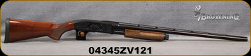 Consign - Browning - 12Ga/3"/28" - BPS Medallion Field - Pump Action Shotgun - Walnut Stock/Engraved Receiver/Blued Barrel, Invector Plus Chokes