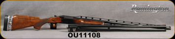 Consign - Remington - 12Ga/2.75"/30"/34" - Model 3200 - O/U / Unsingle Combo - Select Adj.Comb Walnut Stock w/Kick-Eez Competition Pad/Engraved Receiver/Blued Finish