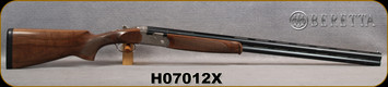 Beretta - 12Ga/3"/32" - Model 686 Silver Pigeon I Sporting - Select Walnut Stock w/Schnabel Forend/Scroll EngravedReceiver/Blued Barrels, OCHP, Mfg# 3V5621LDAA331, S/N H07012X