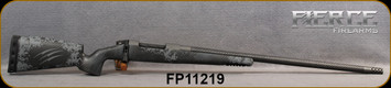 Fierce - 28Nosler - CT Rival - Phantom Fierce Tech C3 carbon fiber stock/Titanium Action/Tungsten Fierce last Guard cerakote finish/C3 carbon, 26"Threaded Barrel, Radial Muzzle Brake, Integral Bi-Pod Rail, S/N FP11219