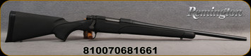 Remington - 243Win - Model 700 SPS Youth - Bolt Action Rifle - Black Synthetic/Blued Finish, 20"Barrel, Mfg# R27474