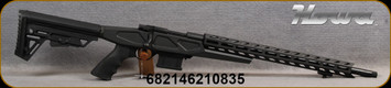 Howa - 7.62x39 - 1500 Mini Action Chassis Rifle - Bolt Action Rifle - Black Aluminum Chassis w/Adjustable LOP & Hogue Pistol Grip/Black Cerakote, 20"Threaded(1/2x28) Barrel, 5rd detachable magazine, Mfg# HCRMA0704BLK