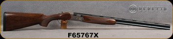 Beretta - 410Ga/3"/26" - Model 686 Silver Pigeon I - O/U - Oil-Finished Walnut Stock/scroll-engraved receiver/Cold Hammer Forged Barrels, 5pc. Mobilchoke, Mfg# 3W49P3L100311, S/N F65767X
