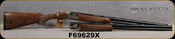 Beretta - 20Ga/3"/28Ga/2.75"/28" - 686 Silver Pigeon I Combo - Grade I Walnut Stock w/Schnabel Forend/Engraved Nickel Receiver/Blued Barrels, Mfg# 3W4CP1L4AA661, S/N F69629X