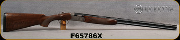 Beretta - 410Ga/3"/28" - Model 686 Silver Pigeon I - O/U - Walnut stock w/Beavertail forend/Blued Barrels, 6x6 Rib, Mfg# 3W49P3L200311, S/N F65786X