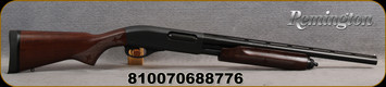 Remington - 20Ga/3"/18.75" - Model 870 Fieldmaster Jr. Compact - Pump Action Shotgun - Hardwood Stock/Blued Finish, Vent-Rib, Mfg# R68877
