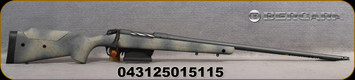 Bergara - 300WinMag - B14 Wild Terrain - Bolt Action - Bergara Terrain Molded Stock w/mini-chassis/Sniper Grey Cerakote, 26"Threaded(5/8-24?), Omni Muzzle Brake, Mfg# B14LM651