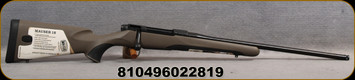 Mauser - 6.5Creedmoor - M18 Savanna - Bolt Action Rifle - Savanna polymer stock w/Soft-Grip Inlays/Cold hammer forged, 22.04" Threaded(1/2x28)Barrel, Mfg# M18S65CT