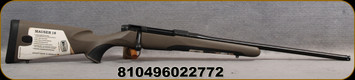 Mauser - 270Win - M18 Savanna - Bolt Action Rifle - Savanna polymer stock w/Soft-Grip Inlays/Cold hammer forged, 22.04" Threaded(1/2x28)Barrel, Mfg# M18S270T