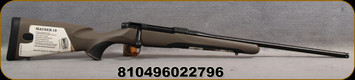 Mauser - 30-06Sprg - M18 Savanna - Bolt Action Rifle - Savanna polymer stock w/Soft-Grip Inlays/Cold hammer forged, 22.04" Threaded(1/2x28)Barrel, Mfg# M18S306T