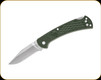 Buck Knives - 112 Slim Select - 3" Blade - 420HC Stainless Steel - OD Green Glass Filled Nylon Handle - 0112ODS2-C/12690