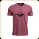 Vortex - Diamond Crest T-Shirt - Burgundy - Large - 222-08-BHE-L