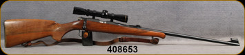 Consign - BRNO - 22LR - Model 2E - Bolt Action Rimfire Rifle - Walnut stock/Blued Finish, 24.8"Barrel, c/w (2) Magazines, Leupold VX-I Rimfire 2-7x28, Duplex Reticle