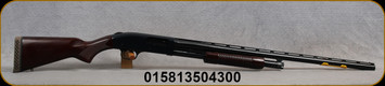 Mossberg - 12Ga/3"/28" - Model 500 Field Retrograde - Pump Action - Walnut Stock/Matte Black Finish, 5 Round Capacity, Mfg# 50430 - STOCK IMAGE