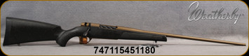 Weatherby - 257WbyMag - Mark V Hunter Bronze - Smoke & Bronze Speckle All-new Mark V Advanced Polymer stock/Burnt Bronze Cerakote Finish, 26"#2 Contour Threaded(1/x28)Barrel, Mfg# MHU05N257WR6T