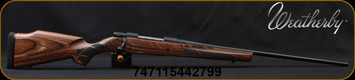 Weatherby - 30-06Sprg - Vanguard Laminate Sporter - Bolt Action Rifle - Brown Laminated Hardwood Stock/Blued, 24"#2 Contour Barrel, 5+1Mag Capacity, Mfg# VLM306SR4O - STOCK IMAGE