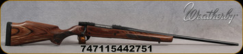 Weatherby - 270Win - Vanguard Laminate Sporter - Bolt Action Rifle - Brown Laminated Hardwood Stock/Blued, 24"#2 Contour Barrel, 5+1Mag Capacity, Mfg# VLM270NR4O - STOCK IMAGE