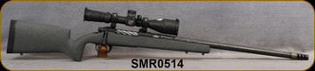 Snowy Mountain Rifles - 300PRC - Alpine Hunter - Highline Granite Cerakote Carbon Alpine Hunter Stock/SMR Stainless Anti-X Action/Graphite Black Cerakote, 24"Threaded(5/8x24),Proof Carbon Barrel, Nightforce NX8, 4-32x50 MOAR F1 - S/N SMR-0514