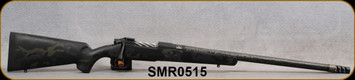 Snowy Mountain Rifles - 6.5PRC - Full Curl - Highline Woodland Cerakote CarbonFull Curl Stock/SMR Stainless Anti/Graphite Black Cerakote, 22"Threaded(5/8x24),Proof Carbon Barrel - S/N SMR-0515