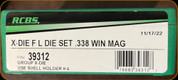 RCBS - Full Length X-Die Set - 338 Win Mag - 39312