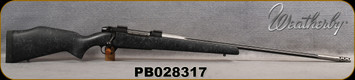 Consign - Weatherby - 30-378WbyMag - Mark V Accumark - Black w/Grey Web/Two-Tone Stainless/Black Cerakote, 26"Fluted & Threaded Barrel, c/w Accubrake - Only 60-80 rounds fired