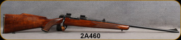 Consign - BSA - 222Rem - Hunter - Select Grade Walnut Monte Carlo Stock/Blued Finish, 24"Barrel, Factory Sights, Mauser CRF Action, Factory Butt Plate & Grip Cap - very low rounds fired