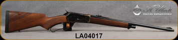 Uberti - 45-70Govt - Model 1886 Hunter Lite Rifle - Lever Action Rifle - Grade A Walnut Stock/Case-Hardened Frame/Blued, 22"Barrel, Mfg# 71231, S/N LA04017