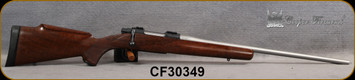 Consign - Cooper - 6mmRem - Model 54 JGR - AA+ Walnut stock w/Cheekpiece/Blued Action/Stainless, 22"barrel, 1:8"Twist - only 60rds fired - in original box w/target & manual