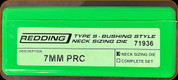 Redding - Type S-Bushing Style Neck Sizing Die - 7mm PRC - 71936