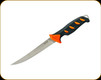 Buck Knives - 144 Hookset Fresh Water Fillet Knife - 6" Blade - 5Cr15MoV Steel - Orange and Grey Polypropylene w/TPE Rubber Handle - 0114ORS-C/13270
