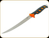 Buck Knives - 146 hookset Fresh Water Fillet Knife - 9" Blade - 5Cr15MoV - Orange and Grey Polypropylene w/TPE Rubber Handle - 0146ORS-C/13274